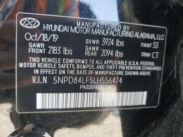 2020 HYUNDAI ELANTRA SE 5NPD84LF5LH556474