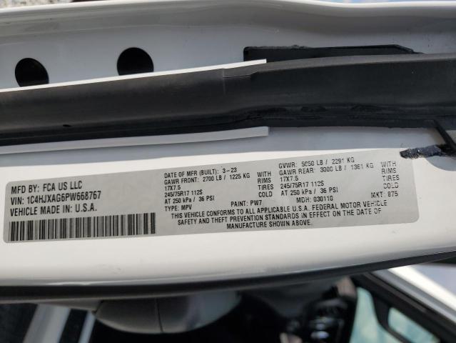 2023 JEEP WRANGLER S - 1C4HJXAG6PW668767
