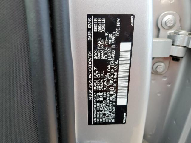 2017 VOLVO XC90 T6 - YV4A22PK6H1123631