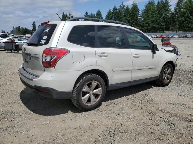 SUBARU FORESTER 2 2014 white  gas JF2SJAEC5EH537035 photo #4