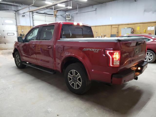 Vin: 1ftew1ep0hfb40557, lot: 59281225, ford f-150 supercrew 20172