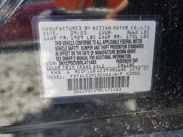 2024 NISSAN KICKS SV 3N1CP5CV9RL471483