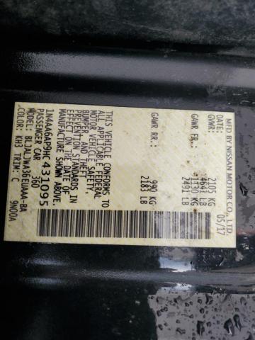 2017 NISSAN MAXIMA 3.5 - 1N4AA6AP9HC431095