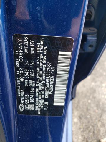 2017 HYUNDAI ACCENT SE - KMHCT5AE6HU332987