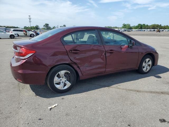Vin: 19xfb2f53ee207595, lot: 62738375, honda civic lx 20143