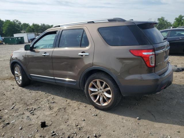 FORD EXPLORER L 2015 brown 4dr spor gas 1FM5K7F87FGA31408 photo #3