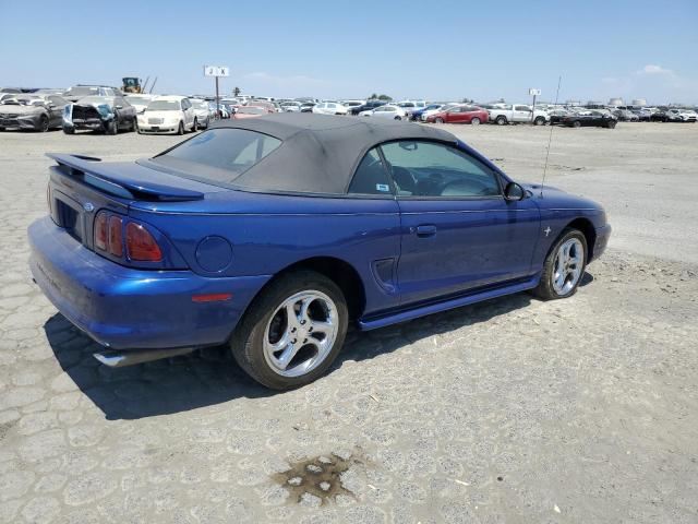 FORD MUSTANG 1996 blue converti gas 1FALP444XTF207290 photo #4