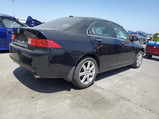 ACURA TSX 2005 black  gas JH4CL96905C013835 photo #4