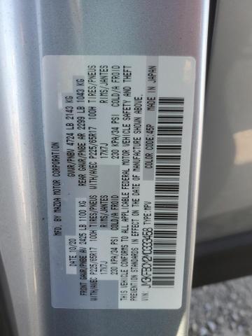 2021 MAZDA CX-5 TOURI JM3KFBCM2M0333458