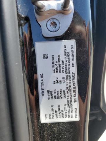 2023 TESLA MODEL 3 5YJ3E1EA9PF665321