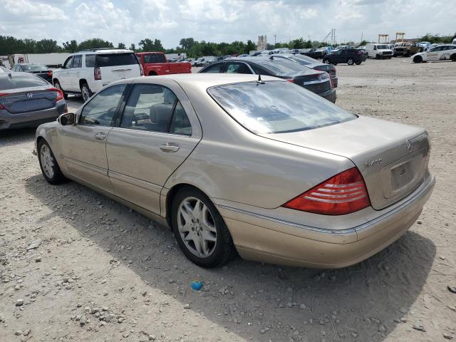 MERCEDES-BENZ S 430 2003 tan  gas WDBNG70J13A332173 photo #3