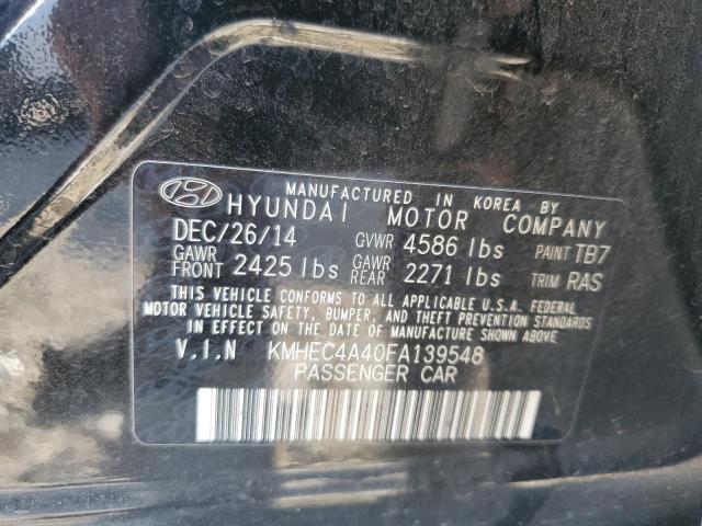 2015 HYUNDAI SONATA HYB - KMHEC4A40FA139548