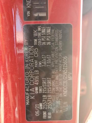2022 KIA NIRO S KNDCC3LG5N5115606