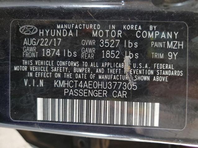 2017 HYUNDAI ACCENT SE - KMHCT4AE0HU377305