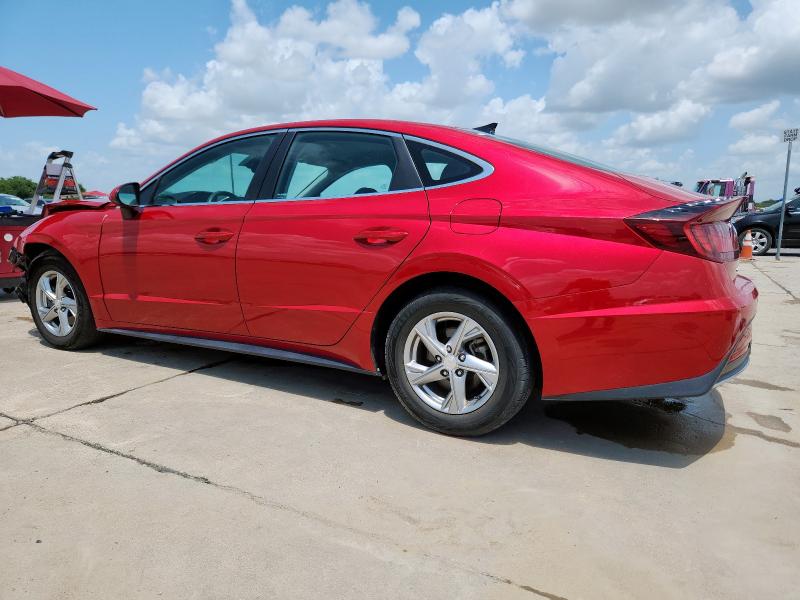 HYUNDAI SONATA SE 2021 red  gas 5NPEG4JA1MH113299 photo #3