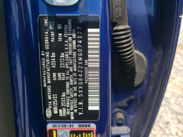 2021 KIA K5 GT LINE 5XXG64J2XMG074177