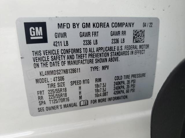 2022 BUICK ENCORE GX KL4MMDS27NB128611