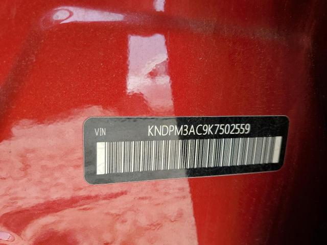 2019 KIA SPORTAGE L - KNDPM3AC9K7502559