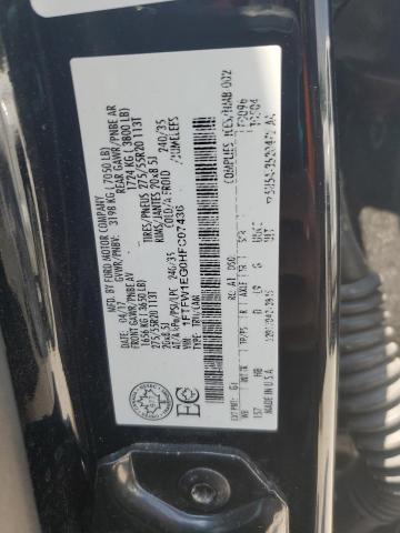 2017 FORD F150 SUPER - 1FTFW1EG0HFC07436