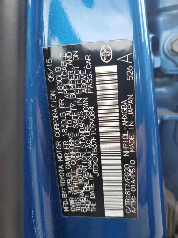 2015 TOYOTA PRIUS C JTDKDTB37F1099084