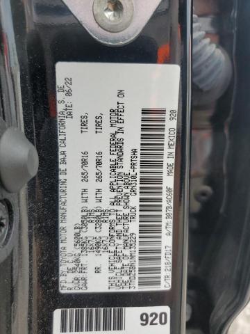 2022 TOYOTA TACOMA DOU - 3TMDZ5BN1NM135229
