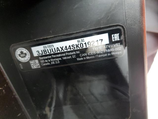 2025 CAN-AM DEFENDER M - 3JBUUAX44SK019217