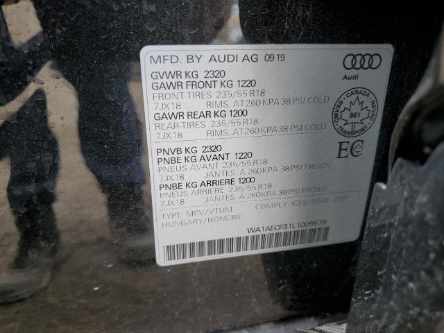 2020 AUDI Q3 PREMIUM WA1AECF31L1009579