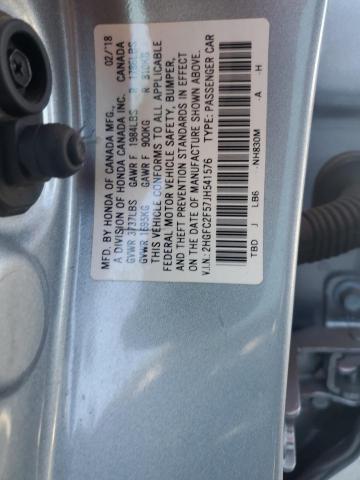 2018 HONDA CIVIC LX - 2HGFC2F57JH541576