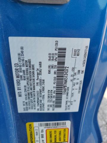 2019 FORD MUSTANG - 1FA6P8TH6K5124372