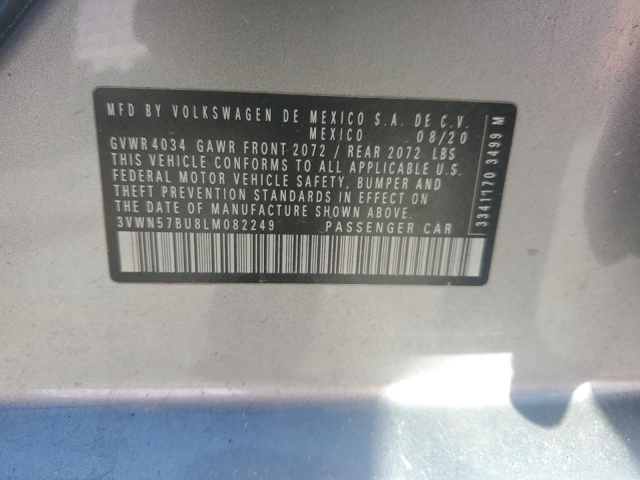 Volkswagen Jetta s 2020