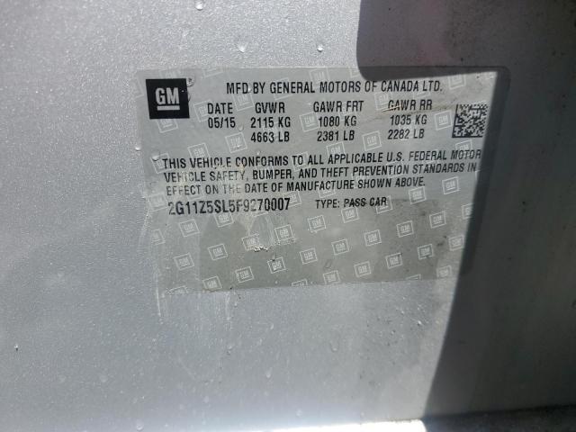 2015 CHEVROLET IMPALA LS 2G11Z5SL5F9270007
