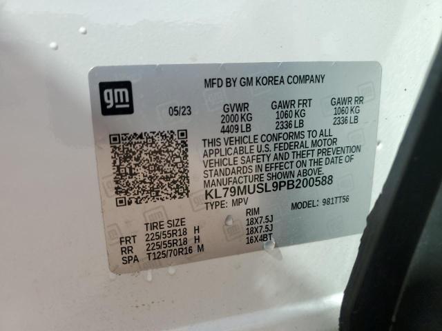 2023 CHEVROLET TRAILBLAZE - KL79MUSL9PB200588