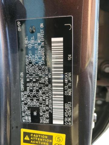2010 LEXUS RX 450H - JTJZB1BA1A2001299