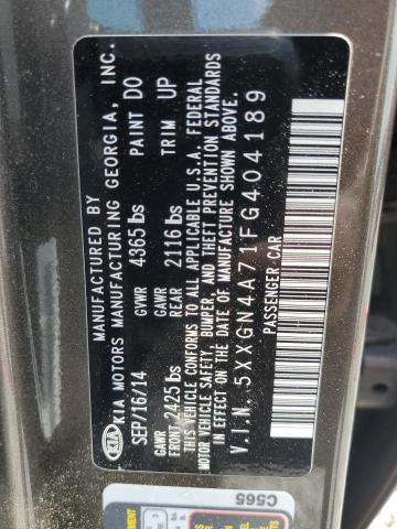 2015 KIA OPTIMA EX 5XXGN4A71FG404189