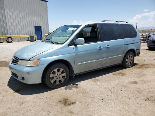 HONDA ODYSSEY EX 2003 silver  gas 5FNRL18973B148286 photo #1
