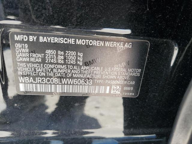 2020 BMW 530 I WBAJR3C08LWW60633
