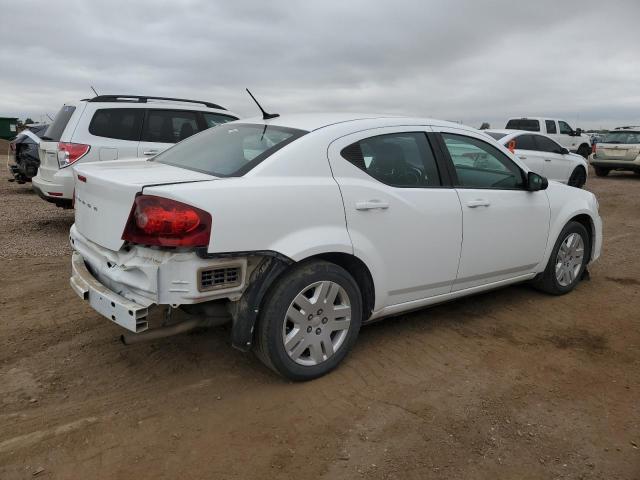 Vin: 1c3cdzabxdn624567, lot: 62018175, dodge avenger se 20133