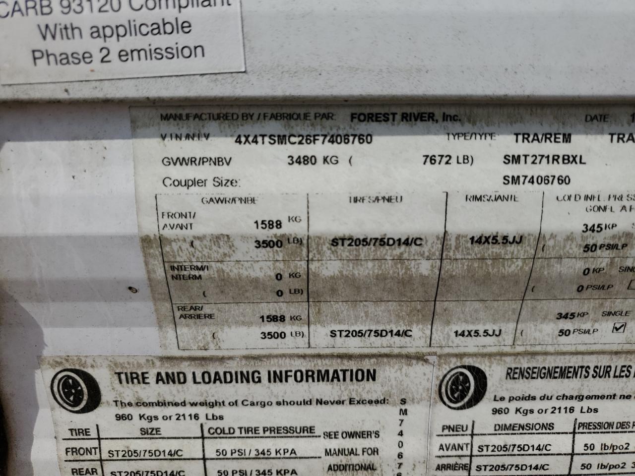 Lot #3291264990 2015 SALEEN CRUISE LIT