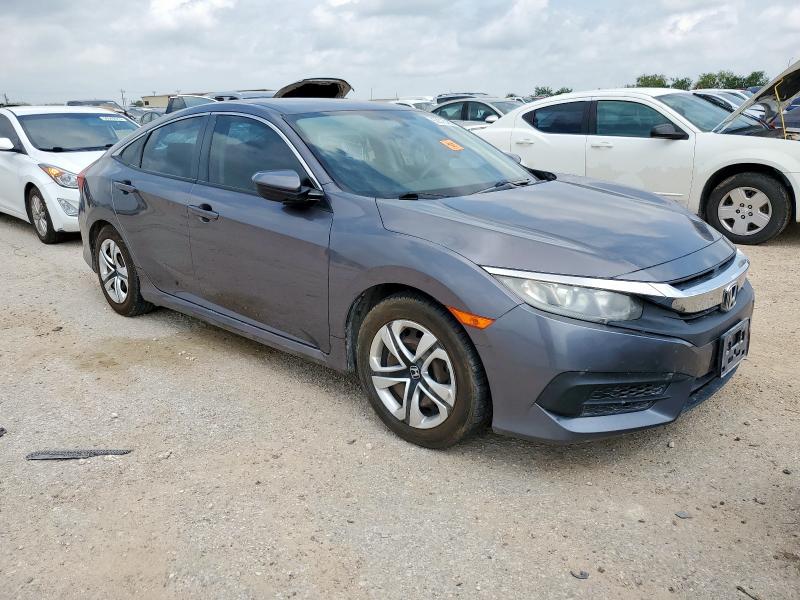 Vin: 19xfc2f50he070813, lot: 59315435, honda civic lx 20174