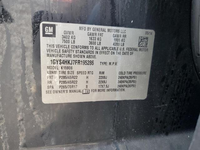 2015 CADILLAC ESCALADE E 1GYS4HKJ7FR195286