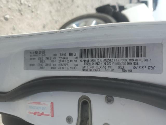 2019 RAM 1500 CLASS 1C6RR6FT1KS545771