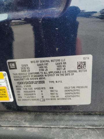 2015 GMC ACADIA SLT - 1GKKVSKD0FJ213558