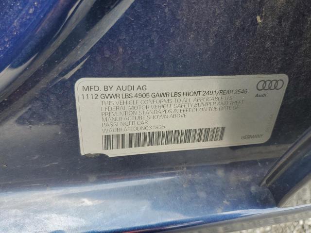 waubfafl0dn031835 - 2013 Audi a4 premium - #60517955