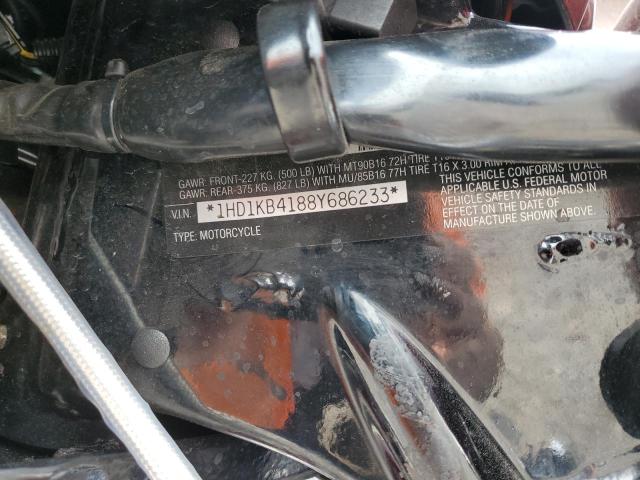 2008 HARLEY-DAVIDSON FLHX 1HD1KB4188Y686233