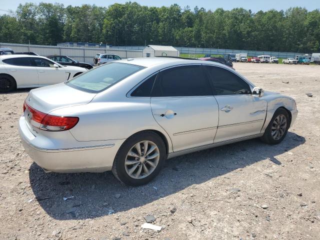 HYUNDAI AZERA SE 2008 silver  gas KMHFC46F98A303977 photo #4