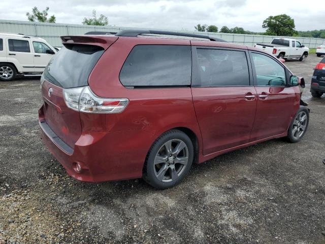 Vin: 5tdxz3dc1hs862226, lot: 59356195, toyota sienna se 20173