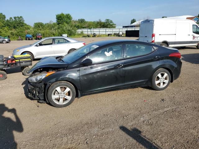 HYUNDAI ELANTRA GL 2013 black  gas 5NPDH4AE8DH374490 photo #1