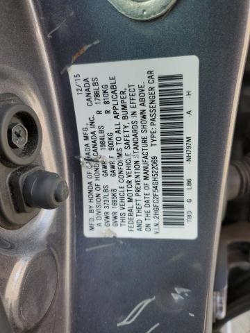 2016 HONDA CIVIC LX - 2HGFC2F54GH522069