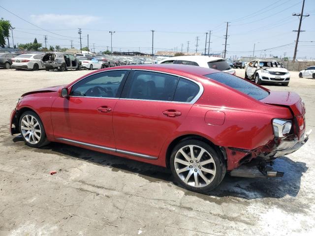 LEXUS GS 300 2006 red  gas JTHBH96SX65004355 photo #3