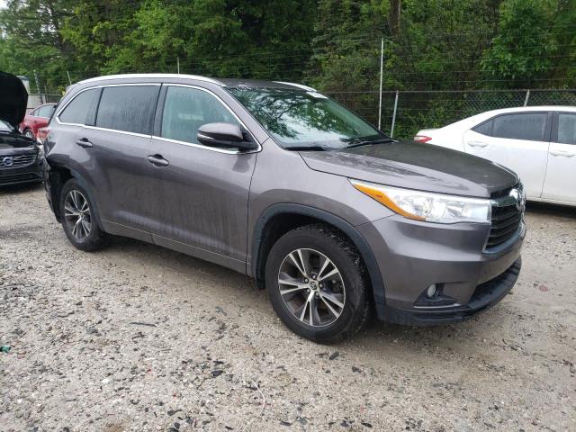 Vin: 5tdjkrfh4gs236741, lot: 61505255, toyota highlander xle 20164